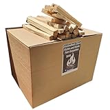 8 kg Anfeuerholz Anzündholz Anmachholz Brennholz Kaminholz Kaminscheit Span Smoker Grill BBQ...