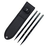 penixon Schwarzer Sturm 440c Edelstahl Wurfmesser Set Drei Stück Werfen Messer-Set Fliegende Nadeln