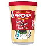 Amor Dijon-Senf, fein und stark, 185 g, 3 Stück
