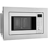Bomann Einbaumikrowelle mit Grill | 60cm | 800W Mikrowelle | 1000W Grill | inkl. Grillrost und...