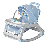 ALIEDA Babywippe Neugeborene Multifunktionaler Schaukelstuhl Mit Verstellbarer Rückenlehne...