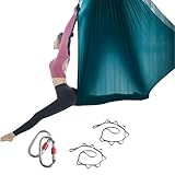 aerial yogatuch 5m with Extension Straps, andCarabiners Nur für Erwachsene(5M) (D)
