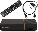 AX Multibox Twin 4K UHD E2 Linux Twin Sat-Receiver mit PVR Aufnahmefunktion, DVB-S2 Tuner, HDTV,...