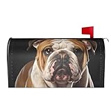 Englische Bulldogge Briefkastenabdeckungen, magnetisch, Standardgröße, 53,3 x 45,7 cm,...