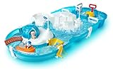 AquaPlay - Polar - Wasserbahn mit Eisberg, Stausee und Rampe für einen Wasserfall, inklusive...