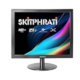 SKitphrati 15 Zoll Monitor HD 1024 * 768 Bildschirm mit VGA, HDMI, 4:3 Seitenverhältnis, 60 Hz,...
