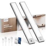 Schrankbeleuchtung Led Lampe mit Bewegungsmelder - 21cm 1500mAh Unterbauleuchte Küche Licht...