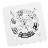 ANGGREK Abluftventilator, 4-Zoll-Badezimmer-Lüfter, Leise, Geräuscharme Technologie, Effiziente...