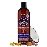 HASK Curl Care Entwirrender Conditioner für alle Arten von Locken, farbsicher und tierversuchsfrei...