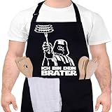 XCSJKJ Star Wars Schürze, mit 2 Taschen 95cm Große Männer Schürze, Lustige Neuheit Kochen...