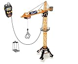 Dickie Toys - Mega Crane (120 cm) – extra großer Spielkran für Kinder von 3-5 Jahren, mit...