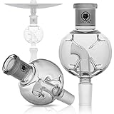 DILAW® Shisha Tornado Molassefänger Totenkopf (aus Glas für (Schliff 18/8) - Wasserpfeife,...