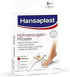 Hansaplast Hühneraugen Pflaster (1 x 8 Stück), Pflaster mit Salicylsäure zur Entfernung von...