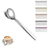 Berglander Teelöffel 12er Set, Edelstahl Kaffeelöffel, kleiner Dessertlöffel, Ideal für Zuhause,...