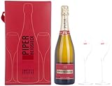 Piper-Heidsieck Piper-Heidsieck Champagne CUVÉE BRUT 12% Volume 0,75l in Geschenkbox mit 2 Gläsern...