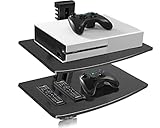 suptek 2 Floating Regal Multimedia Wandregal TV Rack Wandhalterung Mit Verstärktem Gehärtetem...