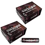 Carbopol Kohle - 40mm - 100 pcs (2 x Pkg)