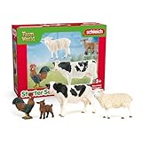 schleich 42729 Farm World Bauernhof Starter-Set, ab 3 Jahren, Farm World - Spielfigur, 8 x 25 x 19...