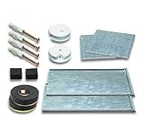 Spiegelbefestigung Magnetset SafemaX® 16 für Spiegel bis 1.6 m² bei 6 mm Dicke