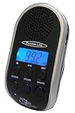Fahrradradio Tripfinder BR 24 mit MP3-Anschluss, LCD-Anzeige mit Hintergrundbeleuchtung, Uhr und...