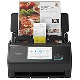 ScanSnap iX2500 Schwarz – Ultraschneller Duplex-Scanner mit 45 S./Min., 100-Blatt-ADF, 600 DPI,...