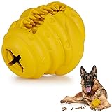 Kichitomi Hunde Intelligenz Spielzeug Robust - 100% Naturkautschuk – Zahnpflege Snack Ball...