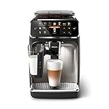 Philips Series 5400 Kaffeevollautomat – LatteGo Milchsystem, 12 Kaffeespezialitäten, Intuitives...