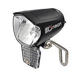 nean LED 70 LUX Dynamo Fahrradlicht mit Lichtautomatik Standlicht und StVZO, Fahrradlampe, Fahrrad...