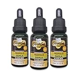Propolis Tropfen 15% Extrakt ohne Alkohol 3x 20ml Tinktur in Premium Qualität von Capakcur Bal aus...