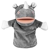 VICASKY Tier-Handpuppe Niedliche Plüsch-Stoffpuppe Tierspielzeug-Handpuppe Geeignet Zum...