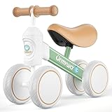 URMYWO Kinder Laufrad ab 1 Jahr, Lauflernrad Spielzeug für 10-24 Monate Baby, Erstes Fahrrad ohne...