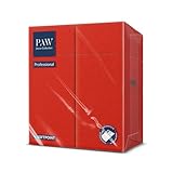 PAW - Besteckservietten aus Softpoint (32 x 38 cm 1/8 Bestecktasche) | 50 Stück | Perfekt für...