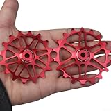 Fahrrad-Keramiklager-Umwerfer-Riemenscheibe 16T 18T schmales breites Modell, kompatibel mit 7...