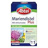 Abtei Mariendistel Plus mit Artischocke - unterstützt die Leberfunktion - fördert die...