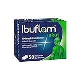 Ibuflam akut, 400 mg Filmtabletten, 50 Stk., mit Ibuprofen, bei leichten bis mäßig starken...