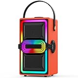 TAMPROAD Bluetooth-Lautsprecher, 120 W Spitzenleistung, kabellose Lautsprecher, Boombox mit tiefem...