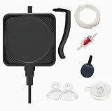Weinsamkeit Nano Silent Aquarium Luftpumpe, Mini Sauerstoffpumpe mit Rückschlagventil,
