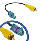 Cinch Fakra Adapter Kabel Kompatibel mit Mercedes Comand Ford Blaupunkt NX Video