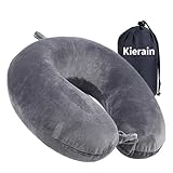kierain Nackenkissen Flugzeug Reisekissen Memory Foam Nackenkissen Stützkissen luxuriöses...