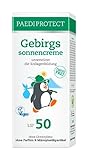 PAEDIPROTECT Gebirgssonnencreme für Kinder und Erwachsene 75 ml, Sonnencreme LSF 50, Sonnenschutz...