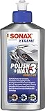 SONAX XTREME Polish+Wax 3 Hybrid NPT (250 ml) kraftvolle Politur für matte, verwitterte und...