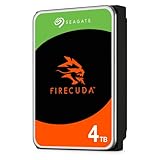 Seagate FireCuda 4TB interne Festplatte HDD, 3.5 Zoll, 7200 U/Min, CMR, 256 MB Cache, SATA 6GB/s,...