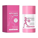 Chafe Stick, Anti Chafing Balm, Travel Size Glide, Moisturizing Friction Barrier, Sweat Resistant...
