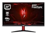 Acer Nitro KG242YE Gaming Monitor 23,8 Zoll (60 cm Bildschirm) Full HD, 100Hz HDMI, 75Hz VGA, 4ms...