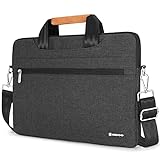 NIDOO Laptop Aktentasche 15 Zoll Laptoptasche Handtasche Schulter Tasche Hülle für 15' 16' MacBook...