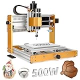LUNYEE 500 W Ganzmetall CNC-Fräsmaschine, 3018 Pro Max CNC-Holzfräse, 3-Achsen-Metall...