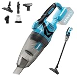 MaxEarn Akku Staubsauger für Makita 18V Batterie, 10500Pa Tragbarer Handstaubsauger, 140W Leistung...