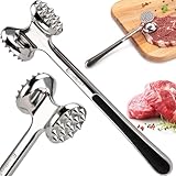 EliteHoff Fleischklopfer - Fleischhammer Schnitzelklopfer Fleischplattierer – Meat Tenderizer...