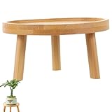 YANJIY Pflanzenhocker Klein, Hocker Holz Für Blumen, Topfpflanzenständer Holz, Blumentopf...