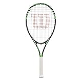 Wilson Herren Tour Slam Tennisschläger, 11,4 cm Griff Schläger, grün/schwarz, Grip Size 3-4 3/8'